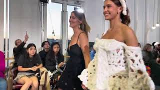 London Fashion Week 2024 Springsummer 25 fashion show runway catwalk [upl. by Aleahcim184]