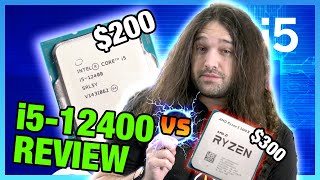 AMD Defeat Intel i512400 CPU Review amp Benchmarks vs Ryzen [upl. by Jocko]