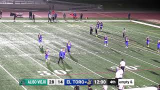 Aliso Viejo vs El Toro High School 083024 [upl. by Adon]