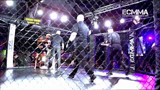 ECMMA 12  Kerensky Fernandes Vs Hayleigh Heather AM MMA [upl. by Buatti]