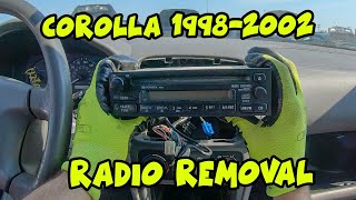 20072013 Toyota Corolla How to removechange RadioCD Player Αφαίρεση CD Player Yiannis Pagonis [upl. by Harman899]