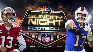 Sunday Night Football Tonight 49ers vs Bills [upl. by Gad]