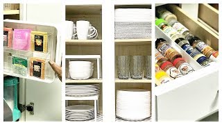 NEW How To Organize A Small Kitchen  Before amp After [upl. by Laurel]