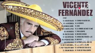 VICENTE FERNÁNDEZ MIX ROMANTICAS VIEJITAS PARA ADOLORIDOS25 GRANDES EXITOS [upl. by Alset472]