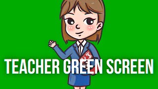 Teacher Green Screen Free 4K [upl. by Merari]