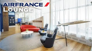 Beautiful AIR FRANCE Lounge in MONTRÉAL YUL [upl. by Wolford737]