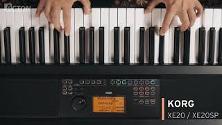 KORG XE20 XE20SP DIGITAL ENSEMBLE PIANO STYLE DEMO Pt4 [upl. by Ceil]