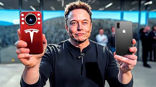 Elon Musk quotTeslas New Pi Phone Beats iPhone 16 in EVERY WAYquot [upl. by Serg]