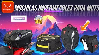 🌟🏍️¡las Mejores Mochilas Impermeables Para Moto ✅ Bolsa para Asiento de Motocicleta Multifuncional🚀 [upl. by Fredrick]