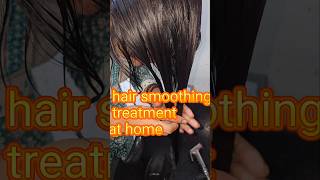 Hair smoothing treatment at home [upl. by Queena]