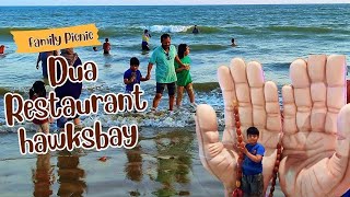 Dua Restaurant Hawksbay  Beach Day by The Scooty Girl [upl. by Eemiaj]