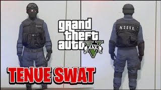 👔 TENUE MODDER  AVOIR LA TENUE DE SWAT EN 2MIN [upl. by Yeloc]