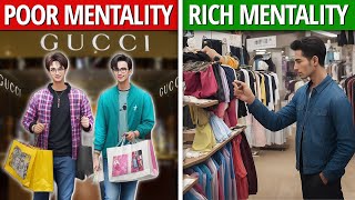 RICH MINDSET VS POOR MINDSET  अमीर vs गरीब  6 Big Differences [upl. by De]