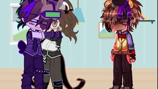 What about me Michael Afton angst 【Gacha meme】My Au Mikes owner SaturnPuppets [upl. by Ailefo]