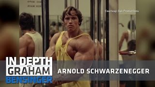 Arnold Schwarzenegger Flexing in the mirror [upl. by Karole]