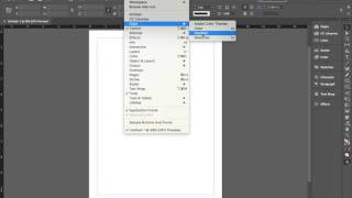 Setting your toolbars amp workspace in InDesign [upl. by Nnylesor]