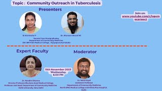 PG Seminar on Community Outreach in Tuberculosis [upl. by Roter102]