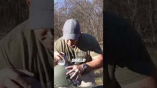 Kentucky Ballistics Russian Titanium Helmet Vs4 BORE Rifle gun experiment bullet [upl. by Thema306]