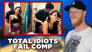 Total Idiots  People Die Inside  Compilation REACTION  OFFICE BLOKES REACT [upl. by Norrat]