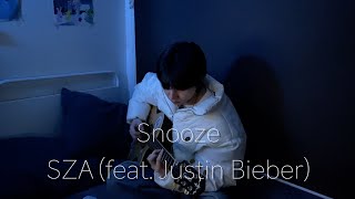 SZA  Snooze ft Justin Bieber Heon Seo cover [upl. by Ardehs]