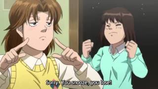 Hajime No Ippo Rising Funny Moment Kumi vs Nanako vs Mari part 1 [upl. by Danette]