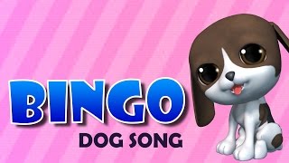 BINGO Bingo Song With Lyrics Bingo Song Nursery Rhymes Songs For Children Part 2 [upl. by Nilloc]