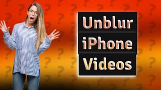 Why are videos blurry when sent from iPhone reddit [upl. by Elihu]