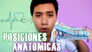 POSICIONES ANATOMICAS DE ENFERMERÍA [upl. by Niahs]