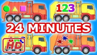 Binkie TV  Garbage Truck Videos For Kids Collection [upl. by Ecaj]