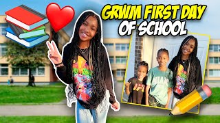 GRWM First Day Of School  Ahvi LeeXO [upl. by Yerffoej]