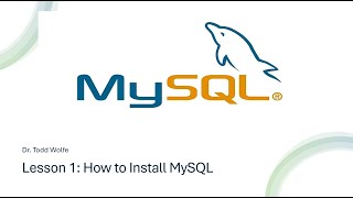 Learn MySQL in 2024Lesson 1 How to download amp install the database server with Workbench on Windows [upl. by Kcirdec]