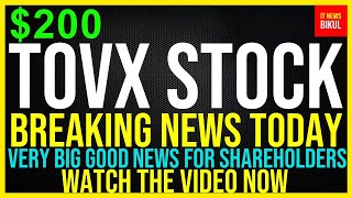 TOVX Stock  Theriva Biologics Inc Stock Breaking News Today  TOVX Stock Price Prediction  TOVX [upl. by Nnyleahs334]