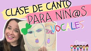 Clase de Canto NinosNiñas Vocales  Dra Voz [upl. by Sheelah]