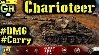 World of Tanks Charioteer Replay  7 Kills 65K DMGPatch 141 [upl. by Nevins]