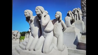 Amazing Sculptures at Vigeland Park Oslos MustSee Art Installation [upl. by Hazlett592]