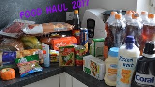 Food Haul KAUFLAND JANUAR 2017 Wocheneinkauf 2 [upl. by Trill]