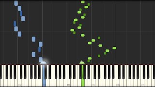 The Adventures of Tintin  John Williams Intro music piano tutorial [upl. by Agathy436]