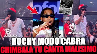 Rochy RD  Manda fuego y Arremete contra Chimbala en vivo [upl. by Hau]