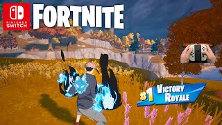 INSANE Nintendo Switch GAMEPLAY  Fortnite on Nintendo Switch 20 [upl. by Ponton]