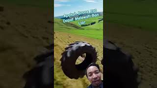 Apakah Drone Dapat Menaklukan Liarnya Ban Monster funny fpv drone monster tier like challenge [upl. by Suh798]