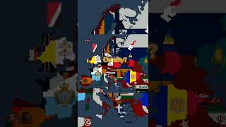 Battle of the micronations in Europe Sealand Included🇻🇦🇸🇲🇲🇹🇲🇨🇱🇮🇦🇩 [upl. by Ahsein]