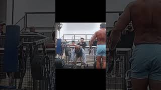 Old Man 🥸 Powerlifter  Gym Prank☠️🔥 gym powerlifting motivation edit oldman prank anatoly [upl. by Kinelski92]