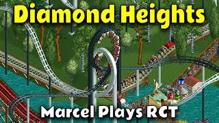 10 Excitement Dueling Coasters in Diamond Heights  Marcel Plays RCT 4 [upl. by Anaytat]