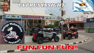 Quads Buggies Scooters amp Bike Hire Cyprus  All You Need to Know [upl. by Orme]