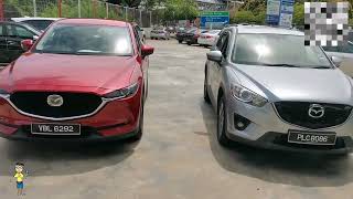 Baru vs Lama  MAZDA CX5 Walkaround Review Malaysia [upl. by Llebanna153]