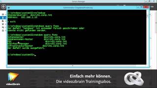 Active DirectoryVerwaltung  PowerShell Tutorial Einige Tipps ohne PowerShell video2braincom [upl. by Bamby829]