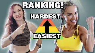 Ranking ALL 22 Caroline Girvan Workout Programs 600 Workouts Tested [upl. by Hal827]