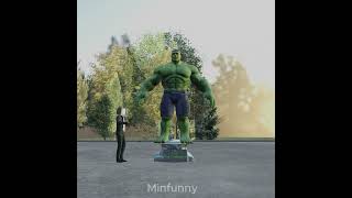 The kindhearted TV Man helped rebuild the giant Hulk statue skibiditoilet minfunny [upl. by Esined888]