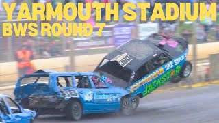 Unlimited Banger Racing  BWS Round 7  Yarmouth Stadium  July 2024 [upl. by Wylde]