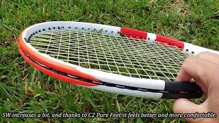 Tennis Family 2019 Babolat Pure Strike 98 3rd gen 16x19 Review 测评！ [upl. by Drogin960]